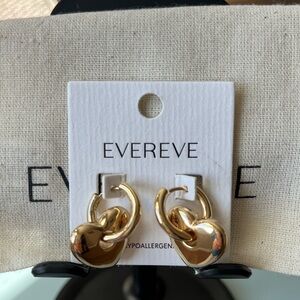 Evereve Heart earrings